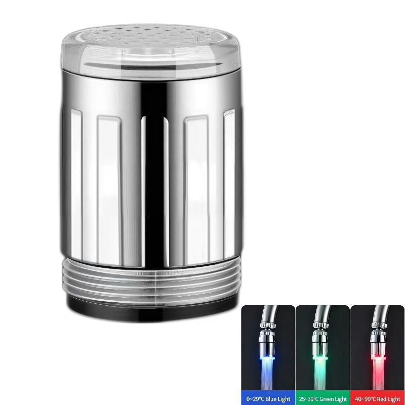 Aerator Keran LED 3 Warna Beru - Kitchen Appliances Offers ulasan dan harga