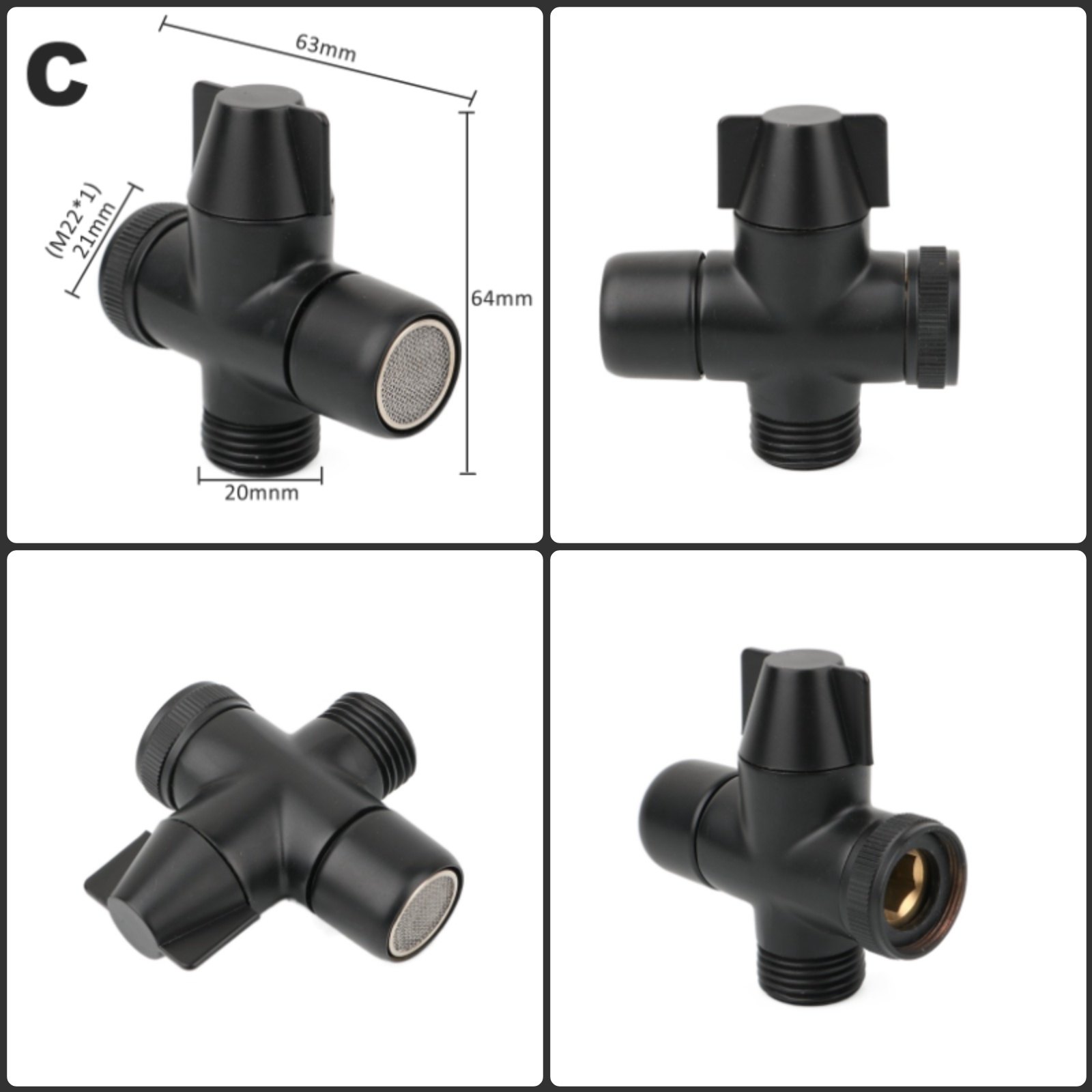 Adaptor Lengan Pancuran Kuning - Kitchen Appliances Offers ulasan dan harga
